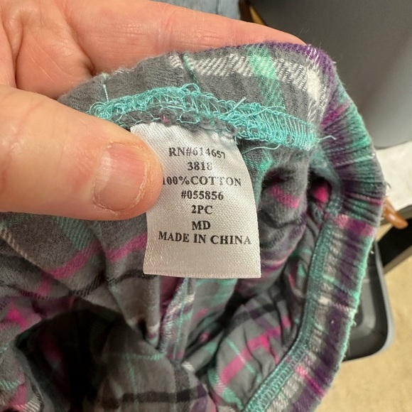 Plaid Pajama Pants - Picture 2 of 3
